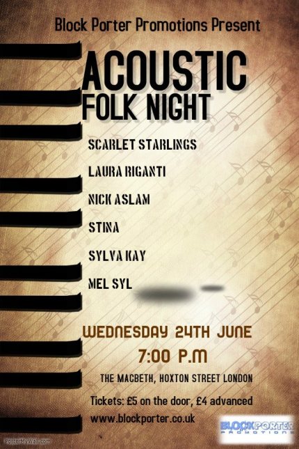 block porter gig poster